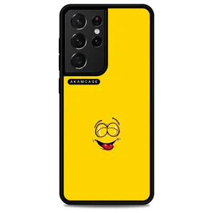 AKAM AMC-WSGS21U-YELLOW-11 Cover For Samsung Galaxy S21 Ultra