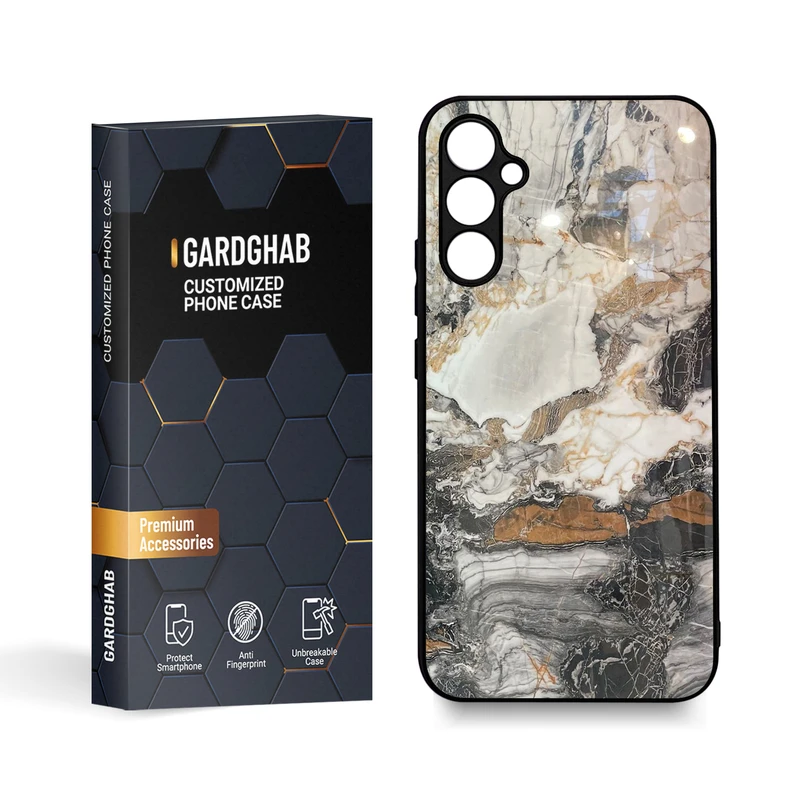 کاور گارد قاب مدل سنگ مناسب برای گوشی موبایل سامسونگ Galaxy A34