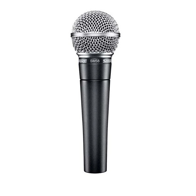 میکروفن داینامیک شور مدل  SM 58 با درگاه اتصال XLR