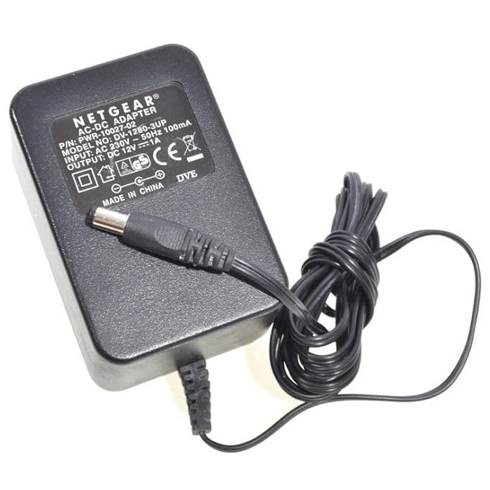 آداپتور 12 ولت 1 آمپر نت گیر مدل DV-1280-3UP