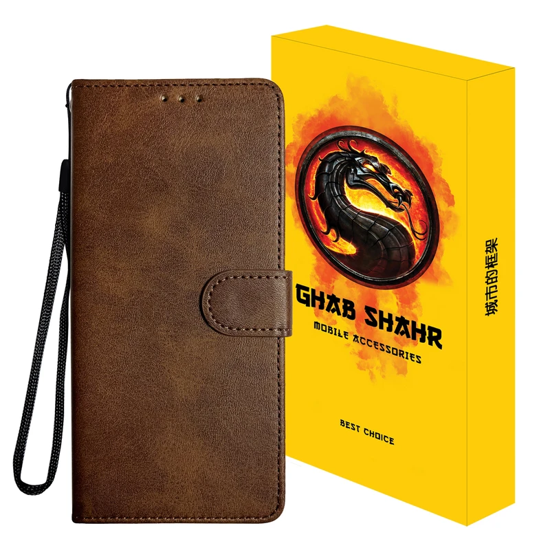کیف کلاسوری قاب شهر مدل CLUX مناسب برای گوشی موبایل شیائومی Redmi Note 14 Pro 5G به همراه بندآویز
