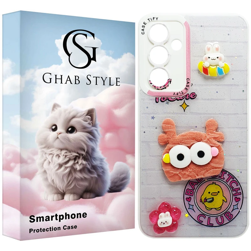 کاور قاب استایل مدل دخترانه مناسب برای گوشی موبایل سامسونگ Galaxy S23 FE