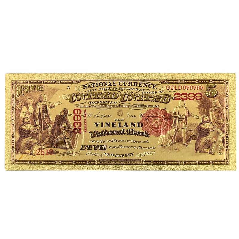 اسکناس تزئینی مدل 1875