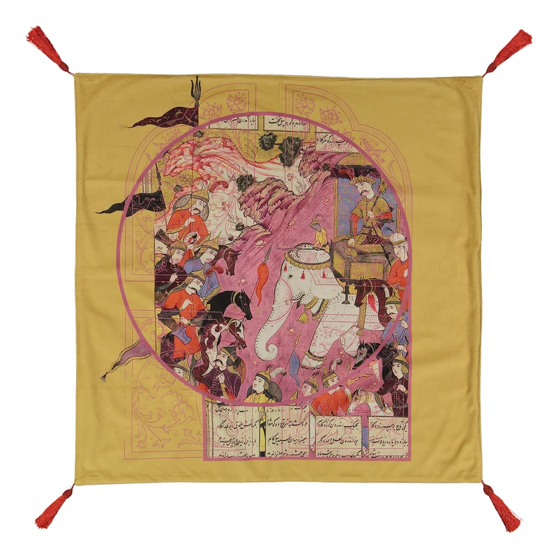 رومیزی مدل کلاسیک مدرن سایز 75x75 سانتی‌متر