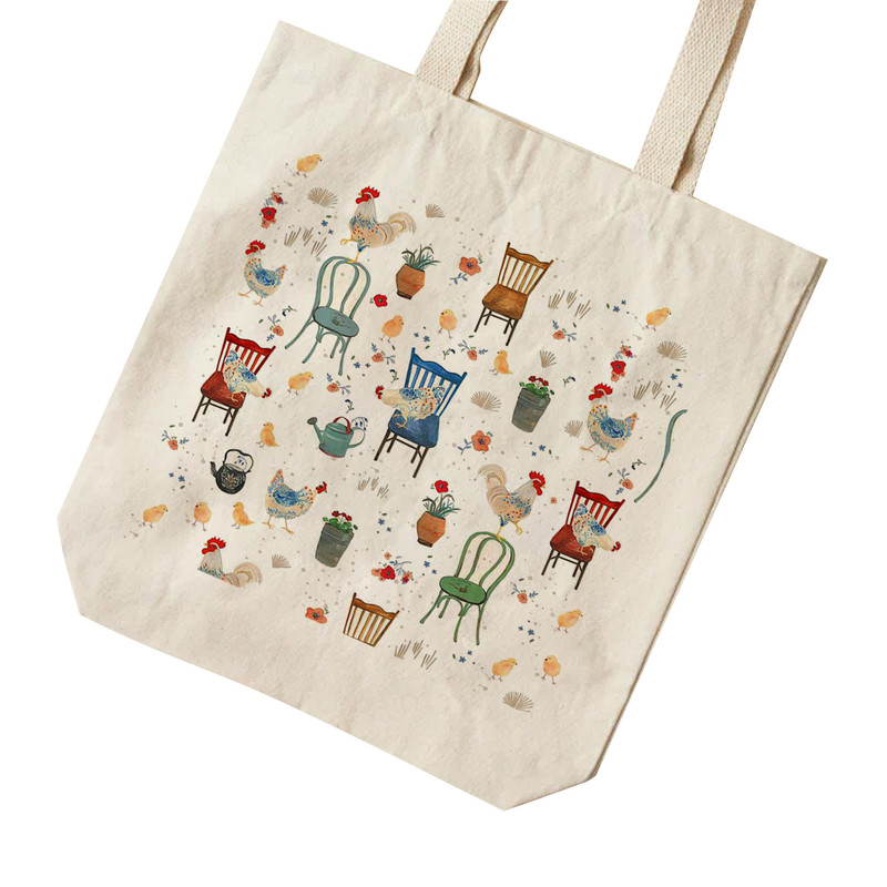 ساک خرید ترمه طراحان ایده مدل مزرعه کد strm1110 - L