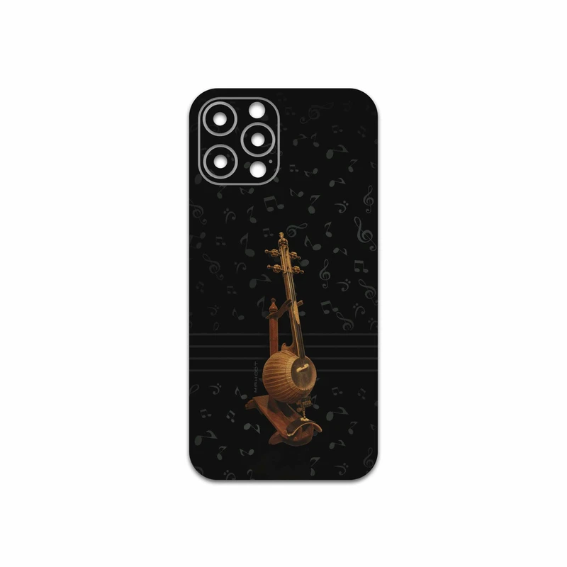 برچسب پوششی ماهوت مدل Persian Fiddle Instrument مناسب برای گوشی موبایل اپل iPhone 12 Pro Max