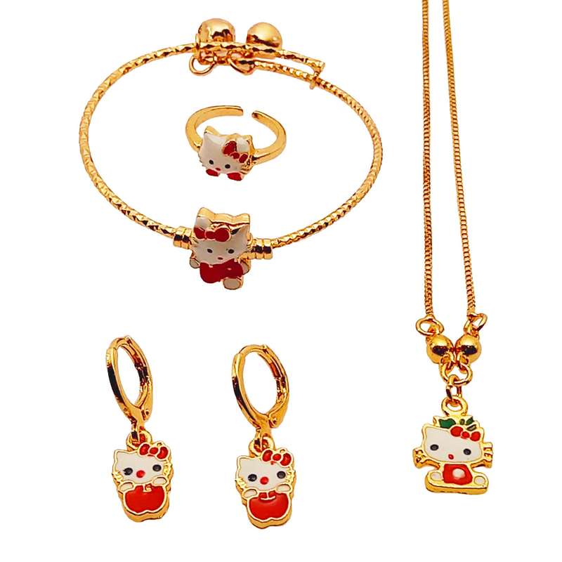 ست دخترانه مدل کیتی کد 676STD