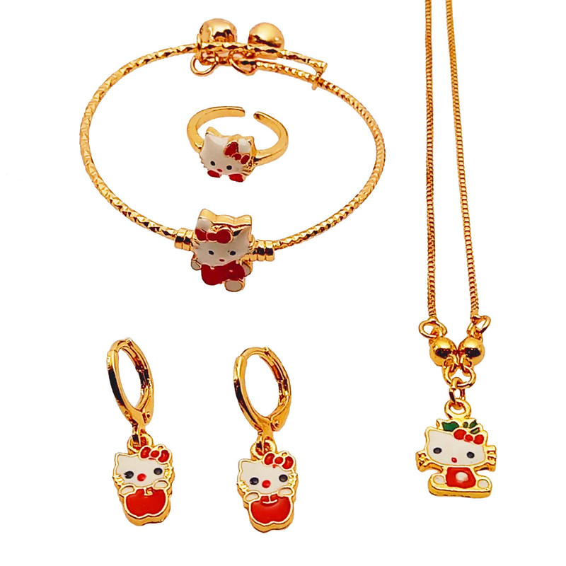 ست دخترانه مدل کیتی کد 676STD