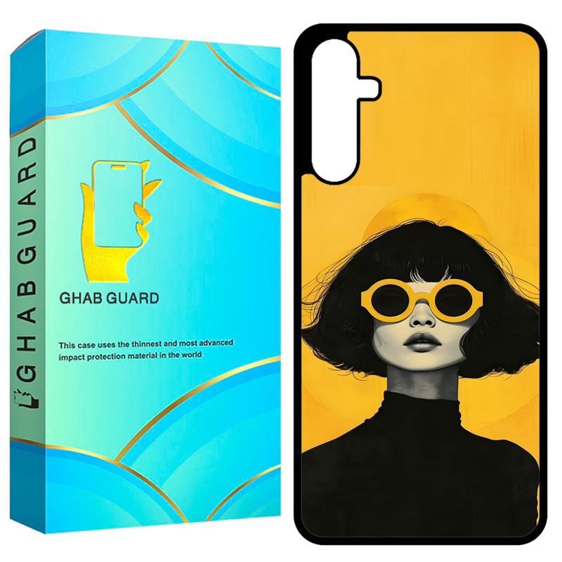 کاور قاب گارد طرح دختر مدل GCHPA24 مناسب برای گوشی موبایل سامسونگ Galaxy A24 4G
