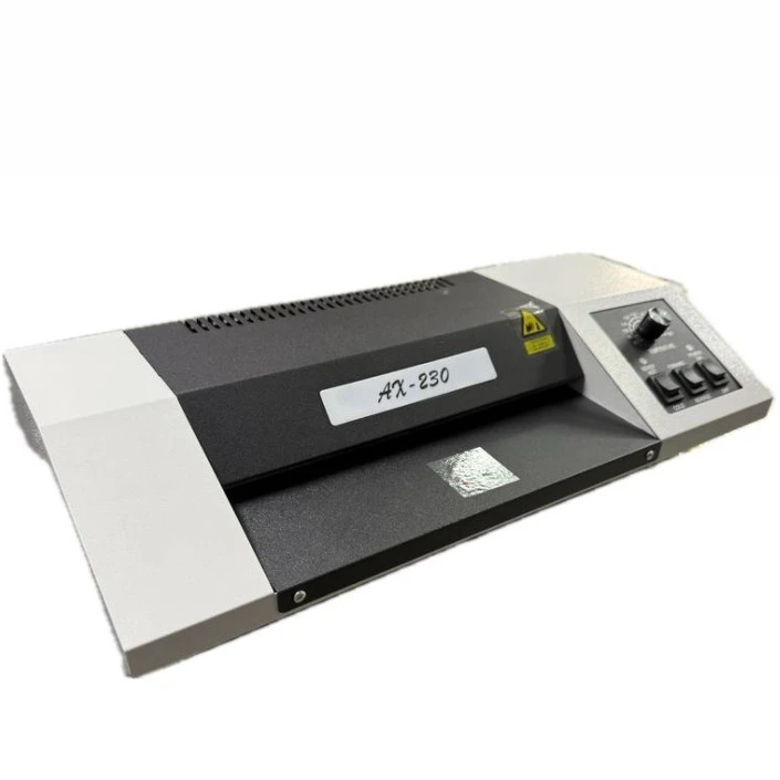 عکس شماره 3 : پرس کارت و لمینت سرد و گرم مدل ax 230 مناسب برای لمینت تا سایز a4