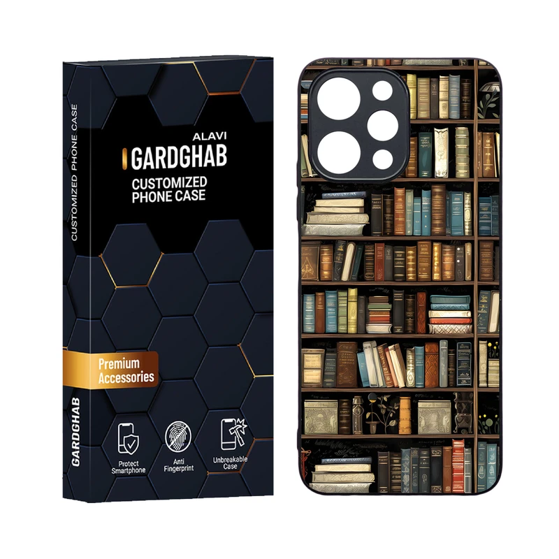 کاور گارد قاب علوی مدل دورژله ای هنری مناسب برای گوشی موبایل شیائومی Poco M6 pro 5G