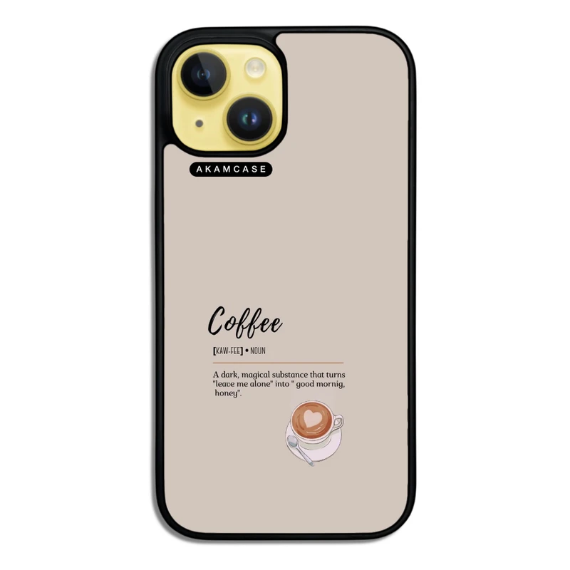 کاور آکام مدل AMC-WA15-COFFEE-16 مناسب برای گوشی موبایل اپل iPhone 15