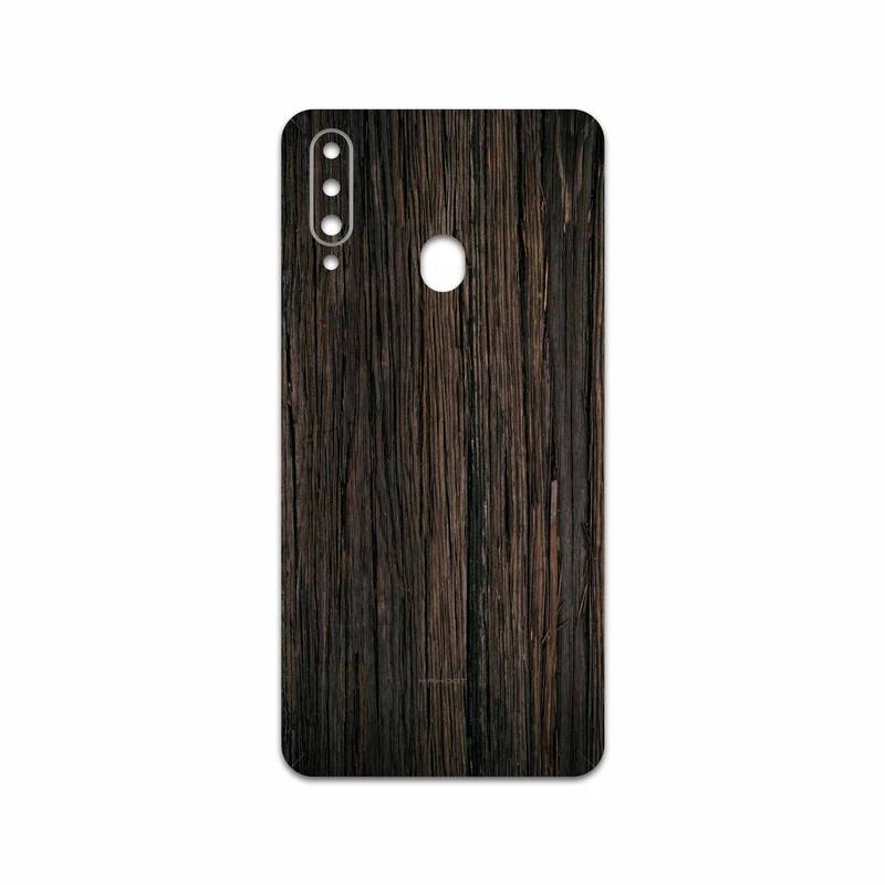 برچسب پوششی ماهوت مدل Burned Wood مناسب برای گوشی موبایل سامسونگ Galaxy A20s