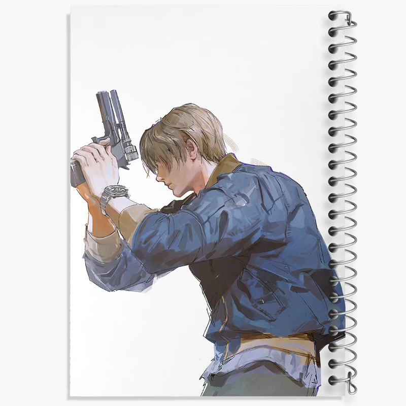 دفتر ژورنال نویسی 50 برگ خندالو مدل نقطه ای طرح بازی رزیدنت اویل (Resident Evil) کد 31657