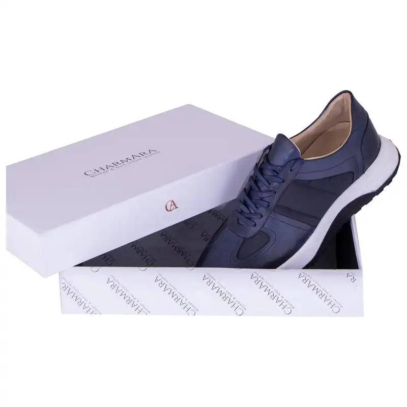 کفش روزمره مردانه چرم آرا مدل sh156 کد so-m