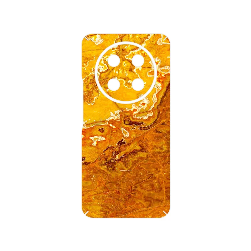 برچسب پوششی ماهوت مدل Gold Marble مناسب برای گوشی موبایل آنر X9c