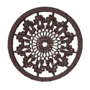 دیوارکوب بافتنی مدل آفتابگردان