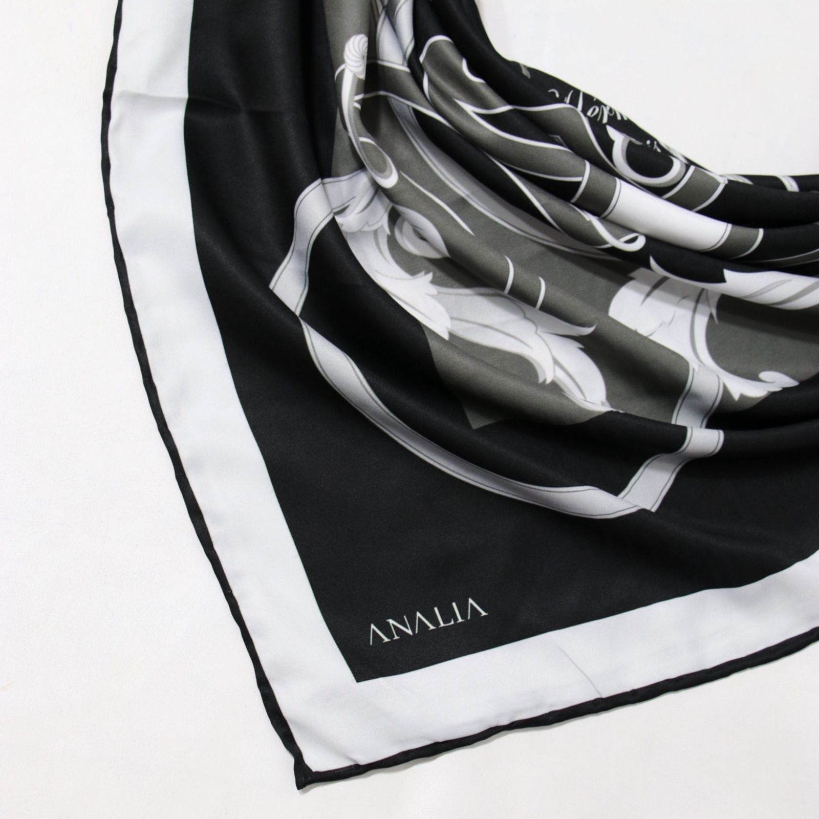 روسری زنانه مدل ابریشم مزونی جدید چهار فصل ana-6056 - - 9