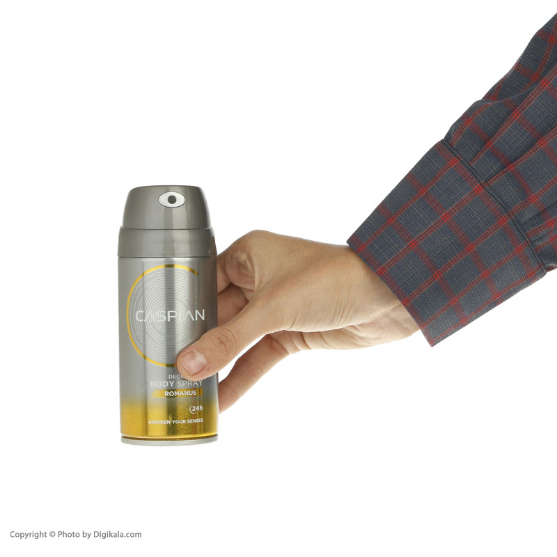 اسپری بدن مردانه کاسپین مدل ROMANUS حجم 150 میلی لیتر