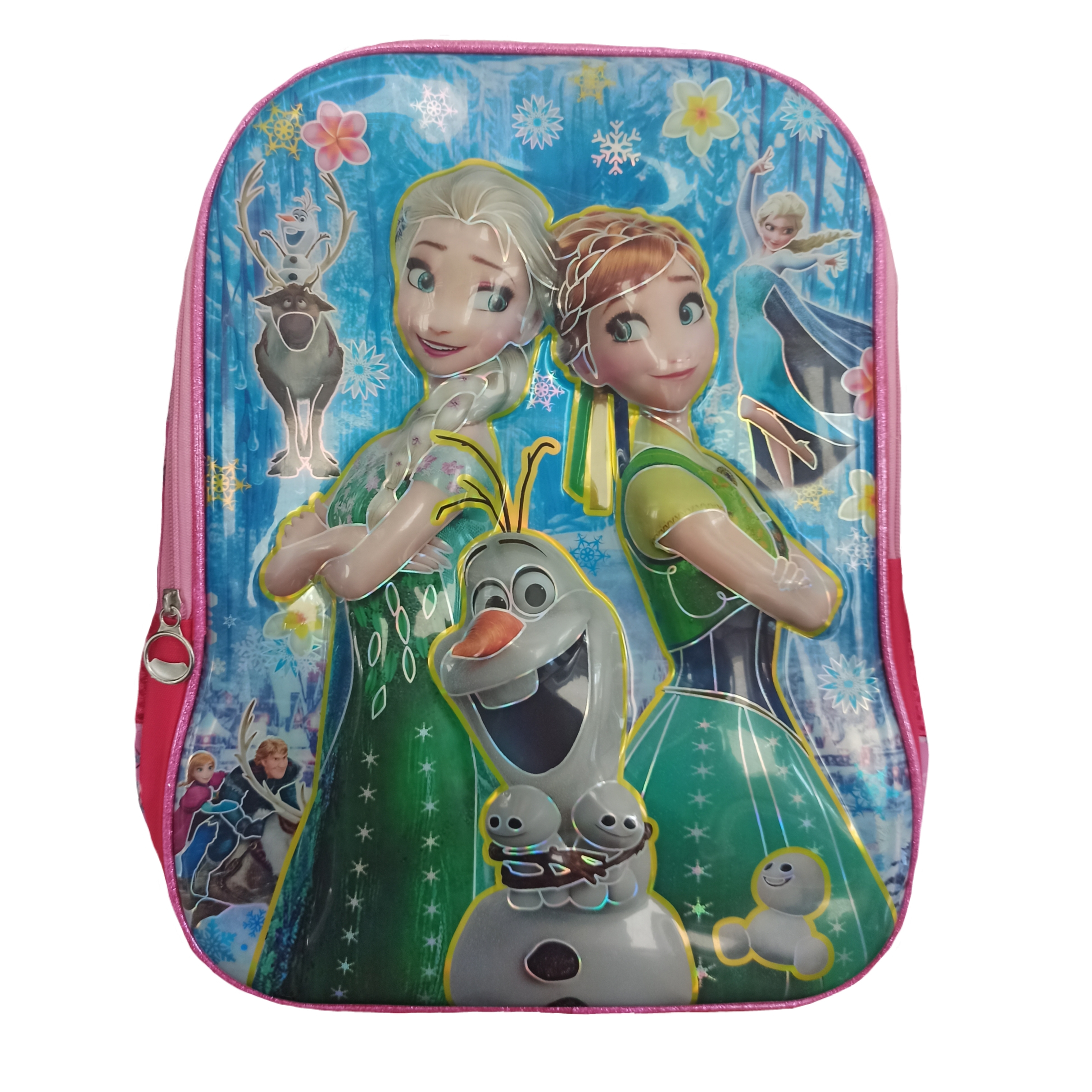 کوله پشتی دخترانه  مدل فروزن کد 00752