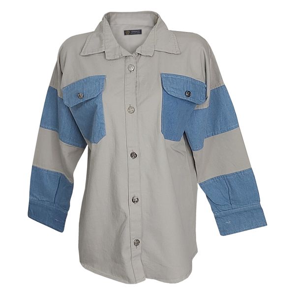 مانتو زنانه مدل کتان 713