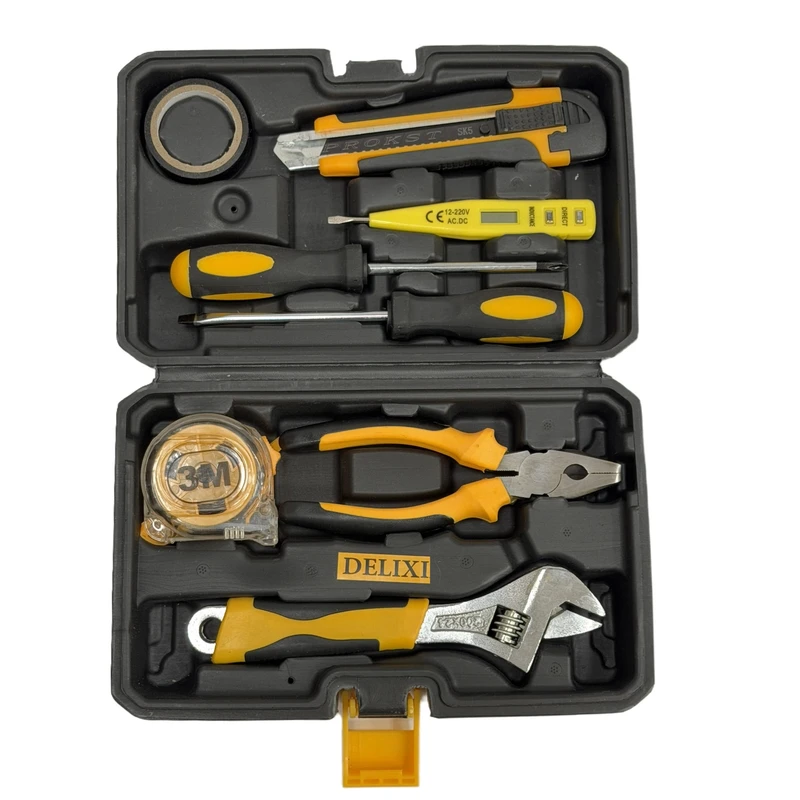 مجموعه 9 عددی ابزار دستی دلیکسی مدل DLX9PC