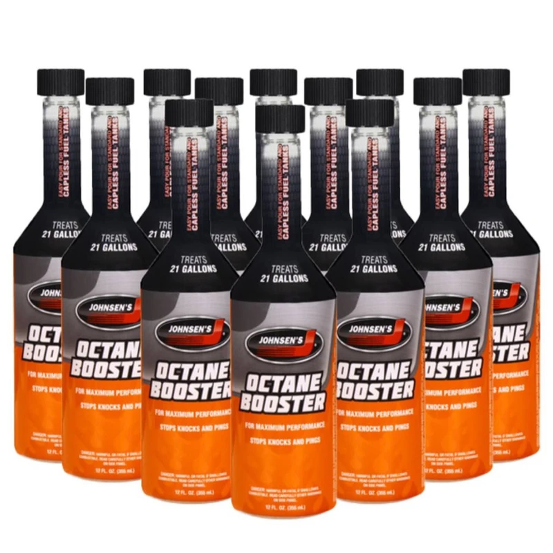 اکتان بوستر و مکمل خودرو بنزینی جانسن مدل Petrol حجم 355 میلی لیتر بسته 12 عددی