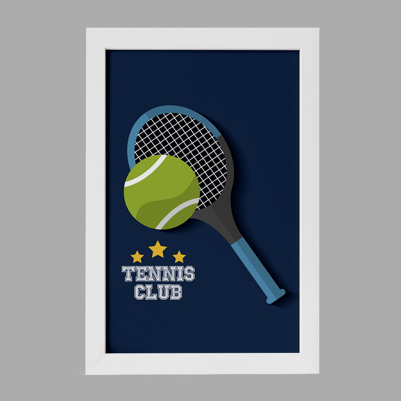 تابلو خندالو مدل تنیس Tennis کد 26626