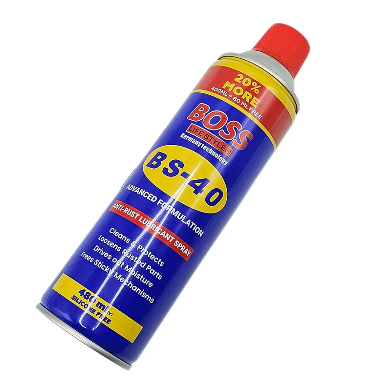 اسپری روان کننده و زنگ بر باس مدل LIFE_STYLE حجم 480 میلی لیتر