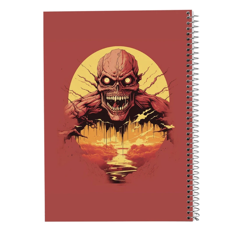 دفتر ژورنال نویسی 50 برگ مدوپد مدل نقطه ای طرح Attack on Titan کد DF10385