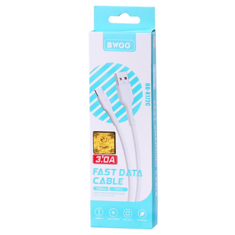 کابل تبدیل USB به USB-C بوو مدل X172C طول 1 متر