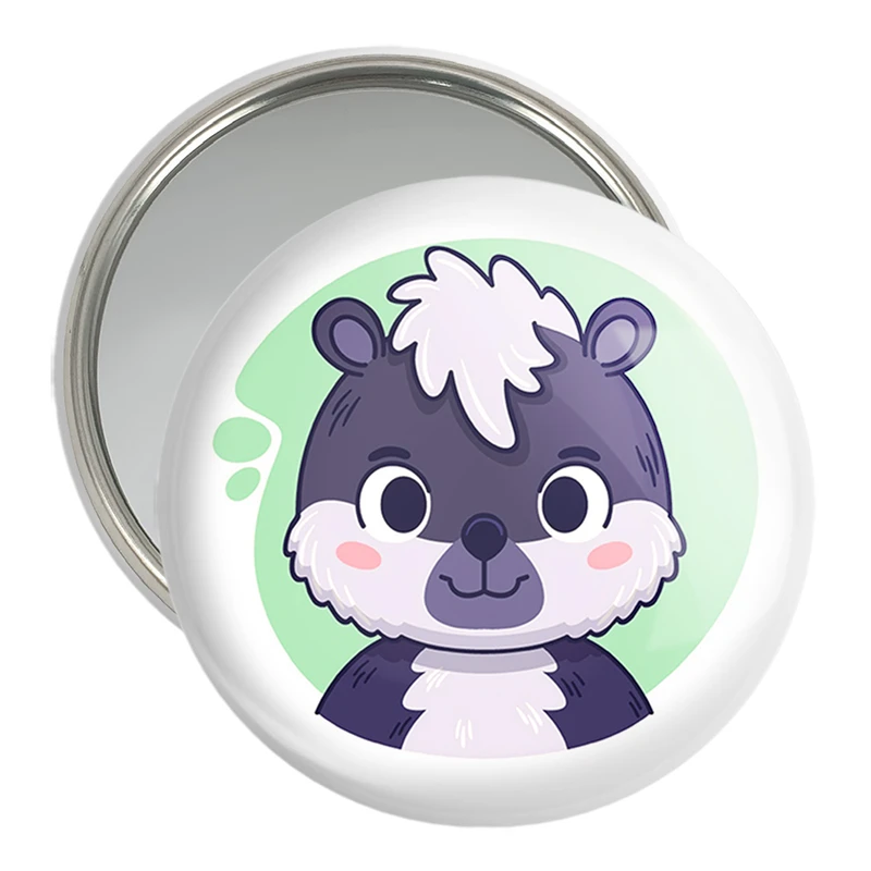 آینه جیبی خندالو مدل راسو حیوانات بامزه کد 37147