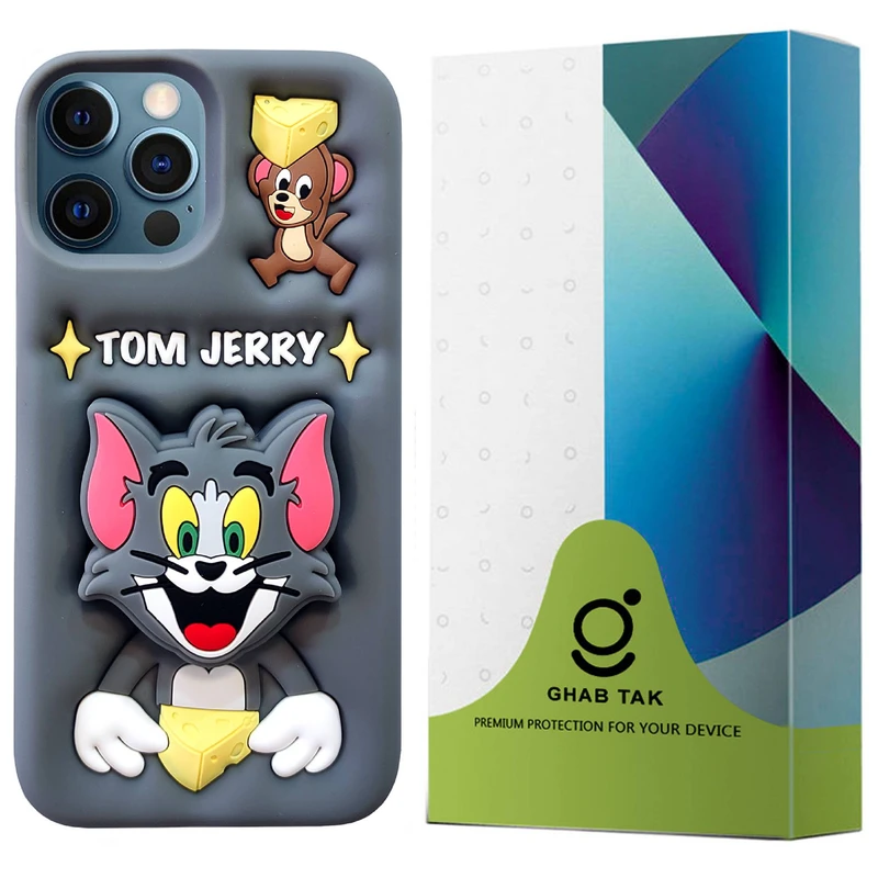 کاور قاب تک مدل TOM&JERRY مناسب برای گوشی موبایل اپل iPhone 12 Pro