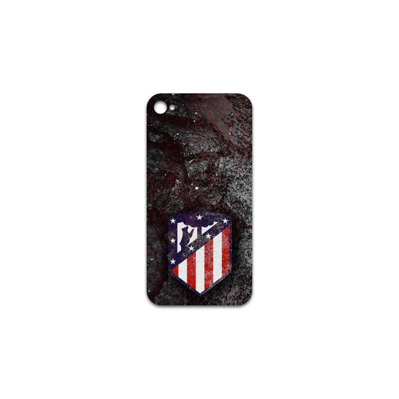 برچسب پوششی ماهوت مدل Atletico de Madrid مناسب برای گوشی موبایل اپل iPhone 4s
