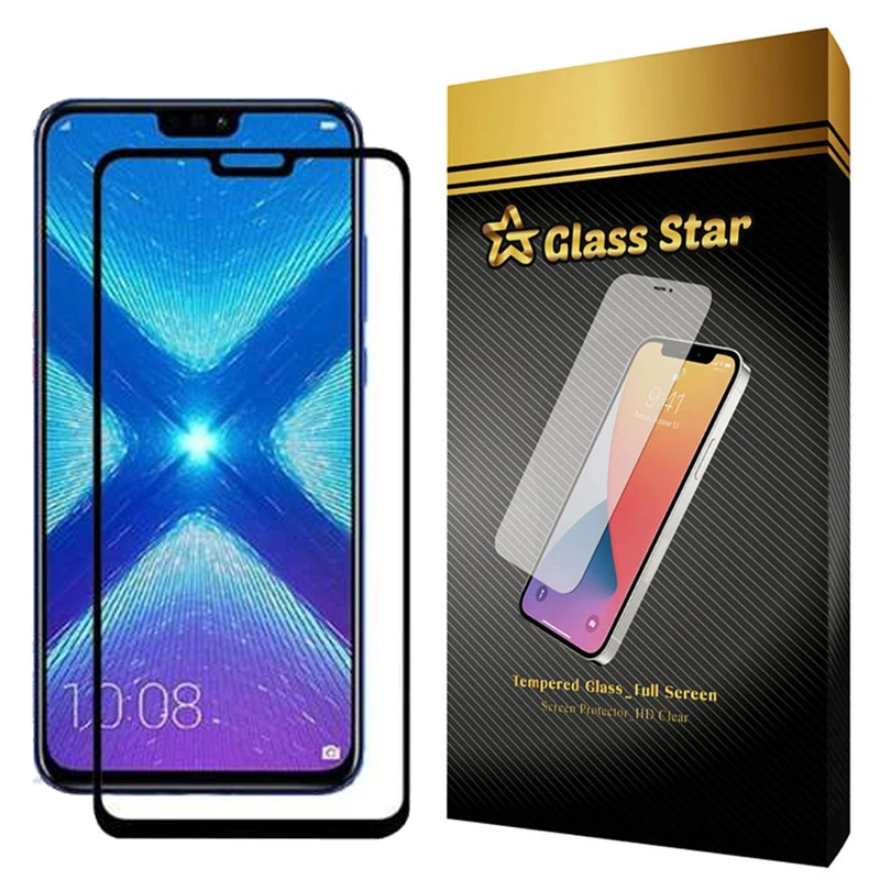 محافظ صفحه نمایش گلس استار مدل FGX مناسب برای گوشی موبایل آنر 8X