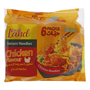 نودل مرغ نودیلند - 70 گرم بسته 6 عددی