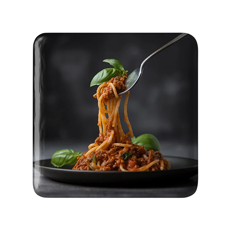 پیکسل خندالو طرح پاستا Pasta مدل مربعی کد 31071