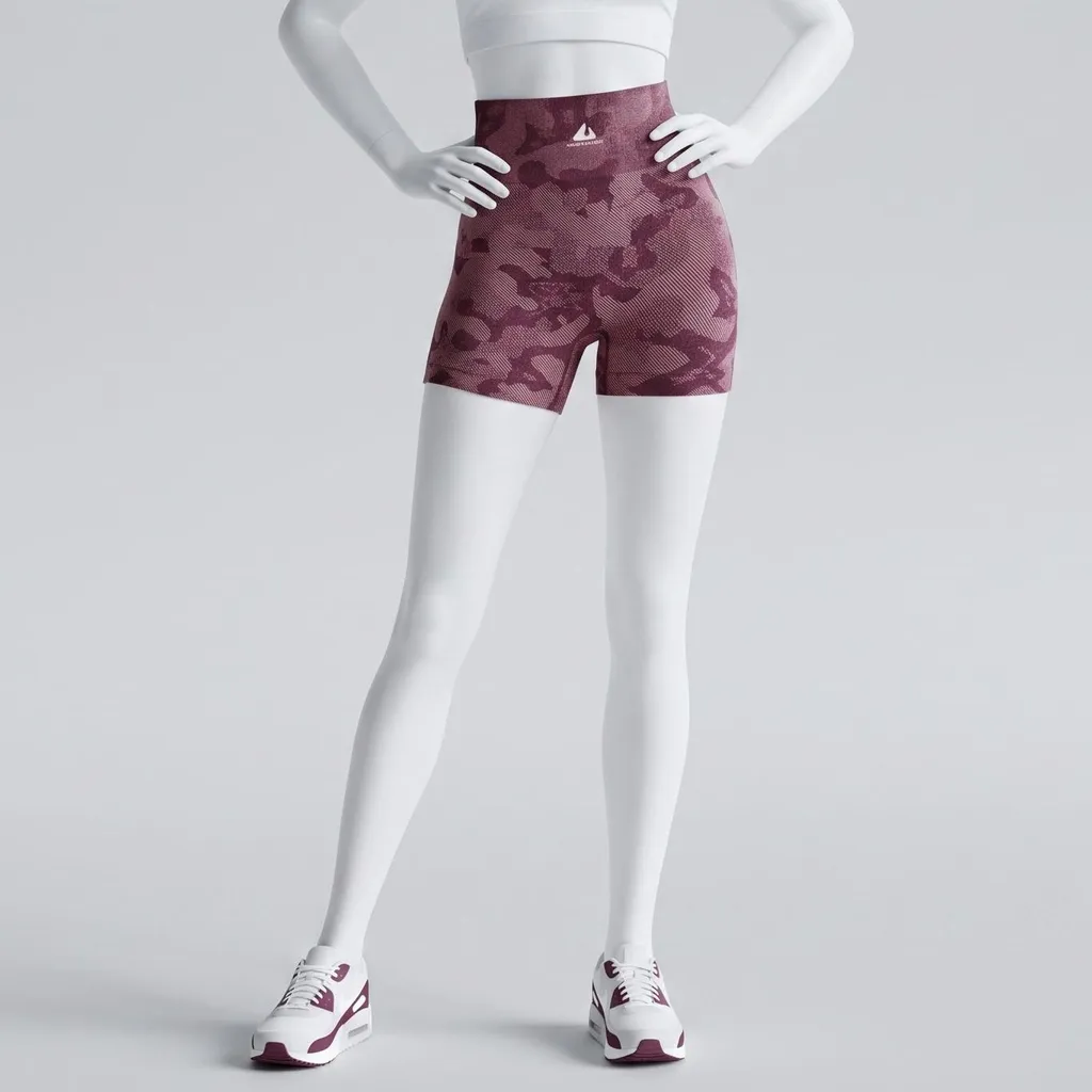 شلوارک ورزشی زنانه مدل   چریکی کمر گنی کد rb