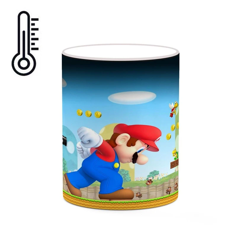ماگ حرارتی کاکتی مدل بازی سوپر ماریو Super Mario کد mgh30553