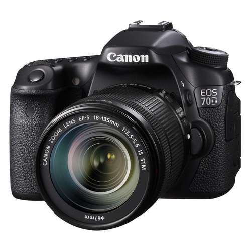 دوربین عکاسی کانن مدل EOS 70D+لنزSTM 18-135 میلی متر