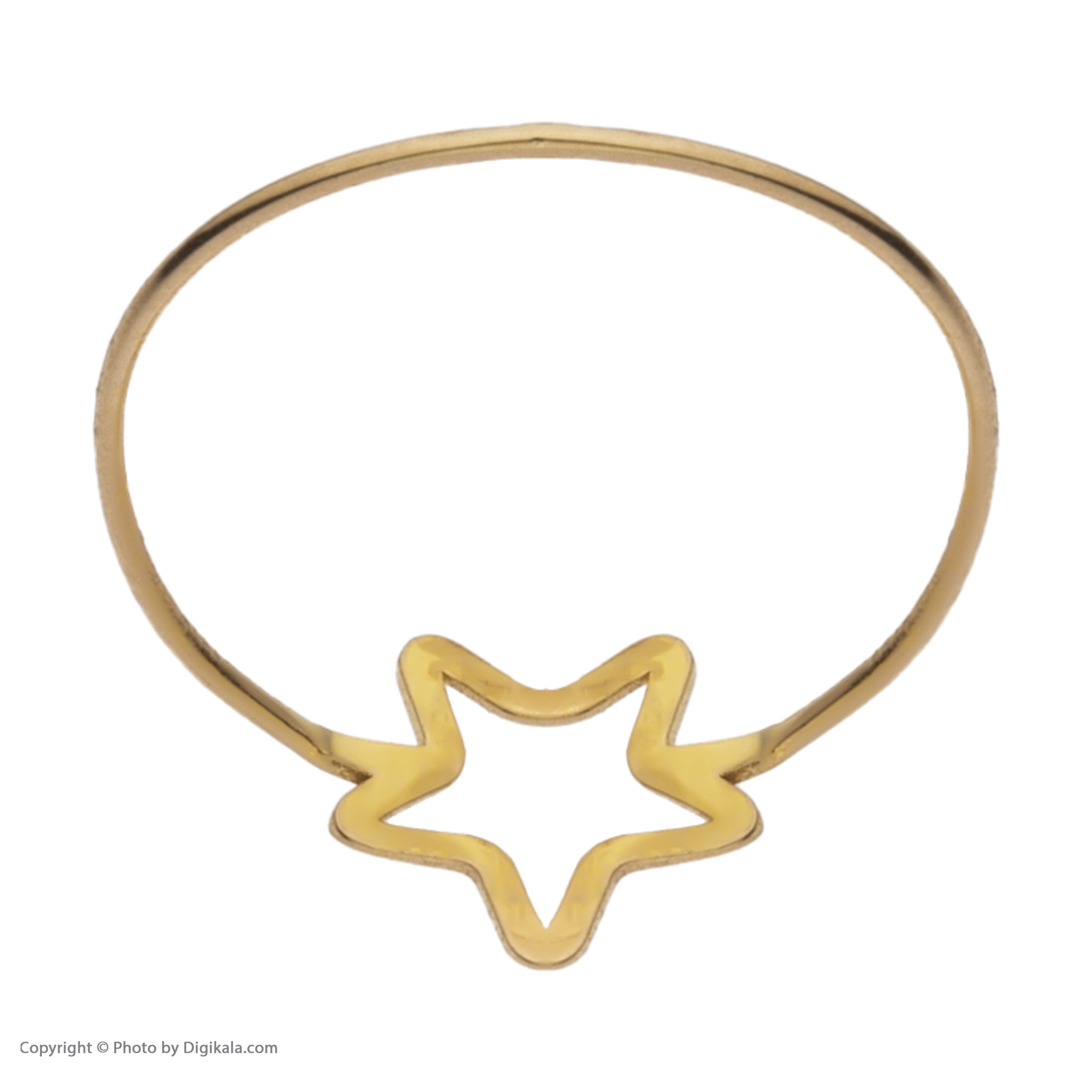 انگشتر طلا 18 عیار زنانه مایا ماهک مدل MR0896 طرح ستاره