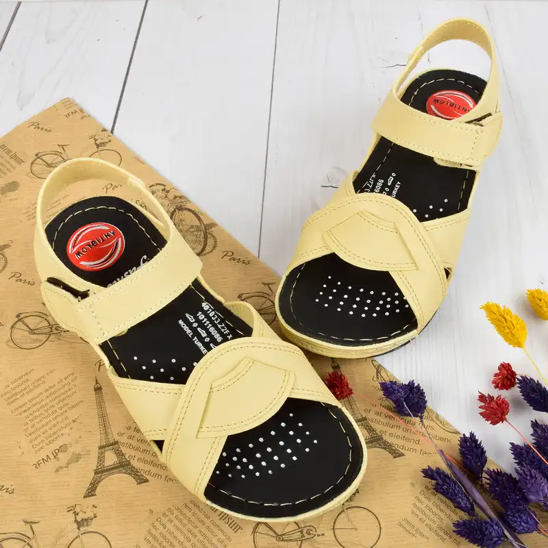 صندل زنانه مدل طبی آنتی بلو برچسبی CR.4025