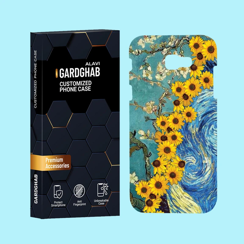 کاور گارد قاب علوی مدل هنری مناسب برای گوشی موبایل سامسونگ Galaxy A720 / A7 2017