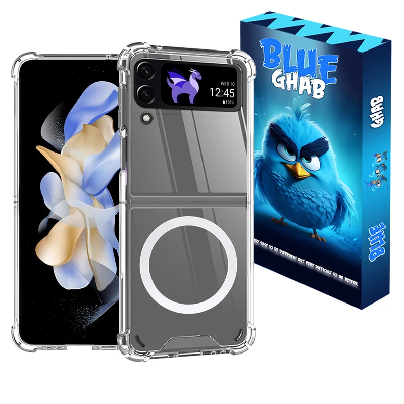 کاور بلو قاب مدل مگ سیف کد 01 مناسب برای گوشی موبایل سامسونگ Galaxy Z Flip4