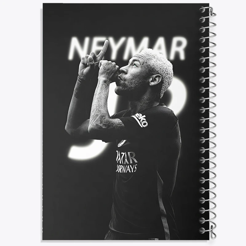 دفتر ژورنال نویسی 50 برگ خندالو مدل نقطه ای طرح نیمار جونیور کد N2808