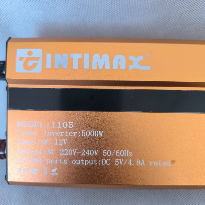 مبدل برق 12به 220 ولت 5000 وات اینتیمکث مدل 5000W