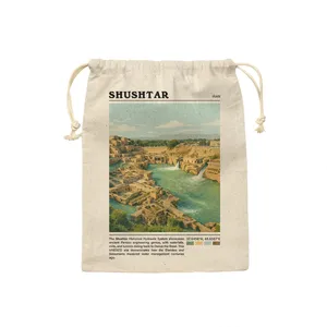کیسه نان و سبزی ترمه طراحان ایده مدل سازه های آبی شوشتر کد map0818 - S سایز 19x19 سانتی متر