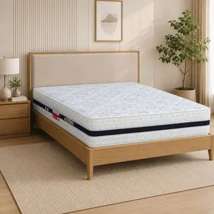 تشک طبی فنری تن‌آسای مدل سارینا دو نفره سایز 200x160 سانتی‌ متر