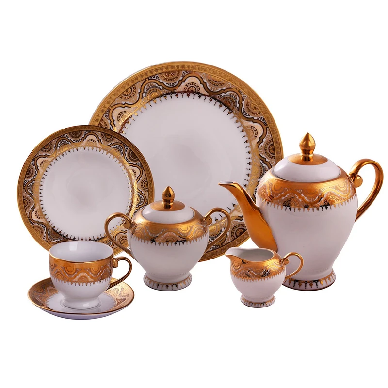 سرویس چای خوری 24 پارچه دی ویتو مدل YX0279B