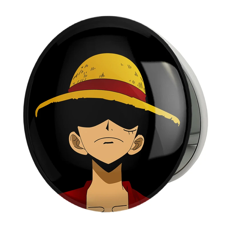 آینه جیبی خندالو طرح لوفی انیمه وان پیس One Piece مدل تاشو کد 11413 
